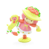 Peach Blush with Melonie Belle miniature figurine from Dancin' Under the Trellis Deluxe Strawberryland Miniatures