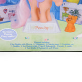 Pretty Parlor playset with Peachy, Twinkles cat, saddle, accessories