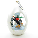 Hallmark Winter Surprise #2 penguins ice skating ornament