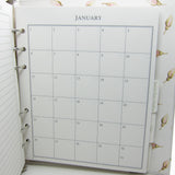 Perpetual calendar pages