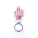 Charmkins Petal Pink Puppy ring with charm