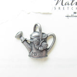 Marjolein Bastin pewter watering can card with butterfly