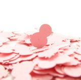 Pink miniature chick paper punches or confetti