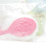 Pink powder puff for Avon Little Blossom talc