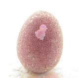 Pink iridescent miniature chick paper punches or confetti