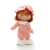 Strawberry Shortcake pajamas with nightcap and slippers