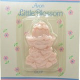 Avon Little Blossom plastic clip in package