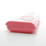 Pink plastic Poochie pencil case