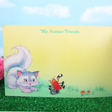 Pitterpat My Animal Friends Rose Petal Place stickers