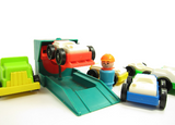 Fisher-Price Little People Play Family mechanic lift for garage