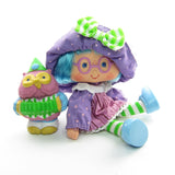 Plum Puddin Party Pleaser doll with Elderberry Owl pet