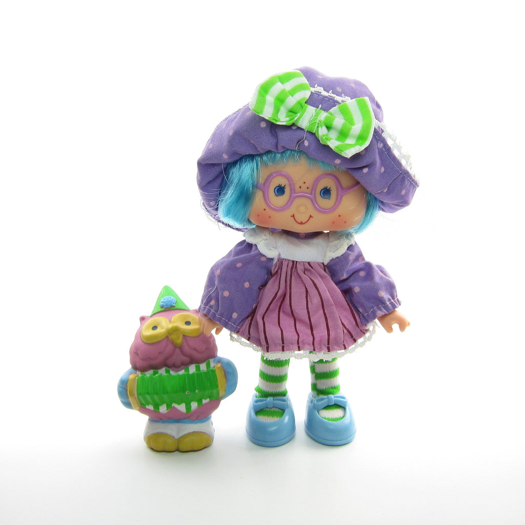 Plum Puddin Party Pleaser Doll with Elderberry Owl Pet