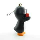 Penguin with cell phone and briefcase Hallmark ornament