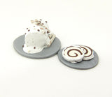 Miniature Dollhouse Cake with White Frosting