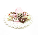 Dollhouse Miniature Cake and Cookies
