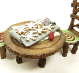 Polymer Clay Dollhouse Christmas Cookies