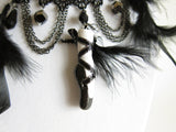 Polymer Clay Pointe Shoe Pendant Necklace