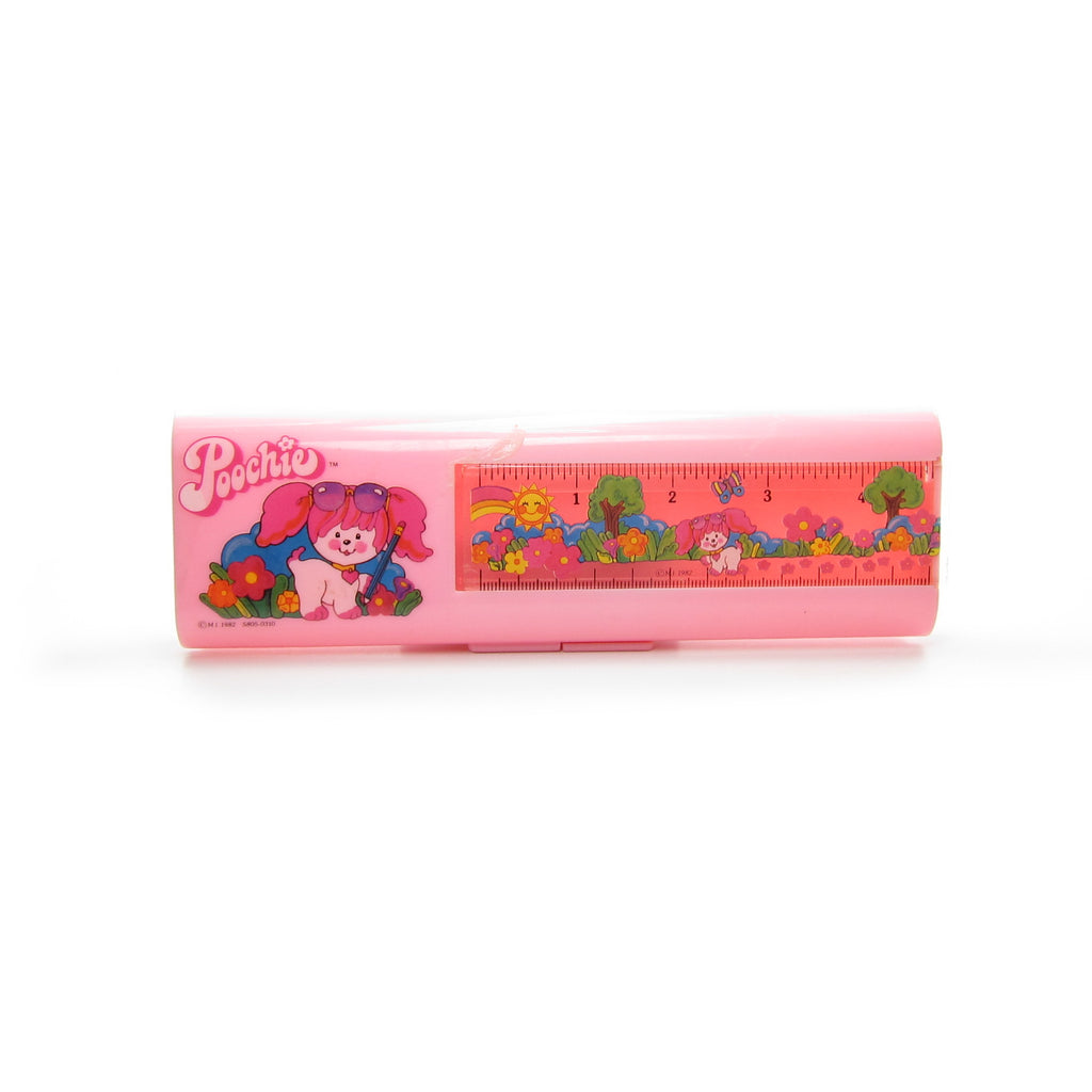 Poochie Pencil Case with Ruler from Designer Pencil Pack Set