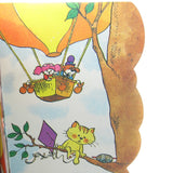 Poochie Balloon Ride fuzzy shape book