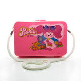 Poochie purse pink plastic case with strap