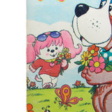 Poochie book with creases on front cover