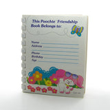 Poochie Friendship Book for Girls Mattel 1983