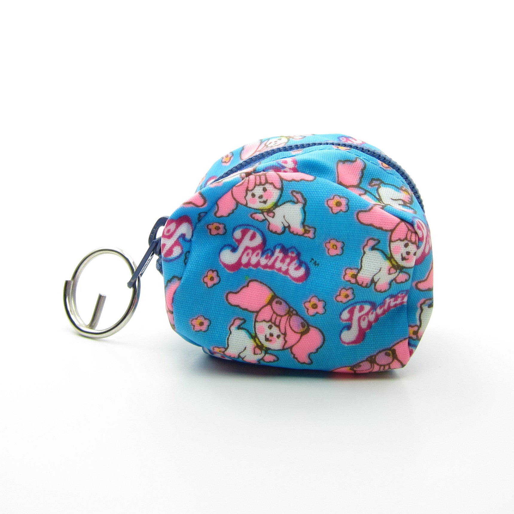 Poochie Keychain Coin Purse Vintage Keys 'N Cash Zipper Pouch