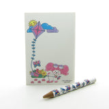 Poochie Notes to Go necklace notepad with pencil