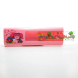 Poochie pencil case with clear slide-out ruler