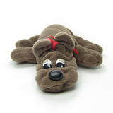 Vintage dark brown Tonka Pound Puppies plush puppy toy