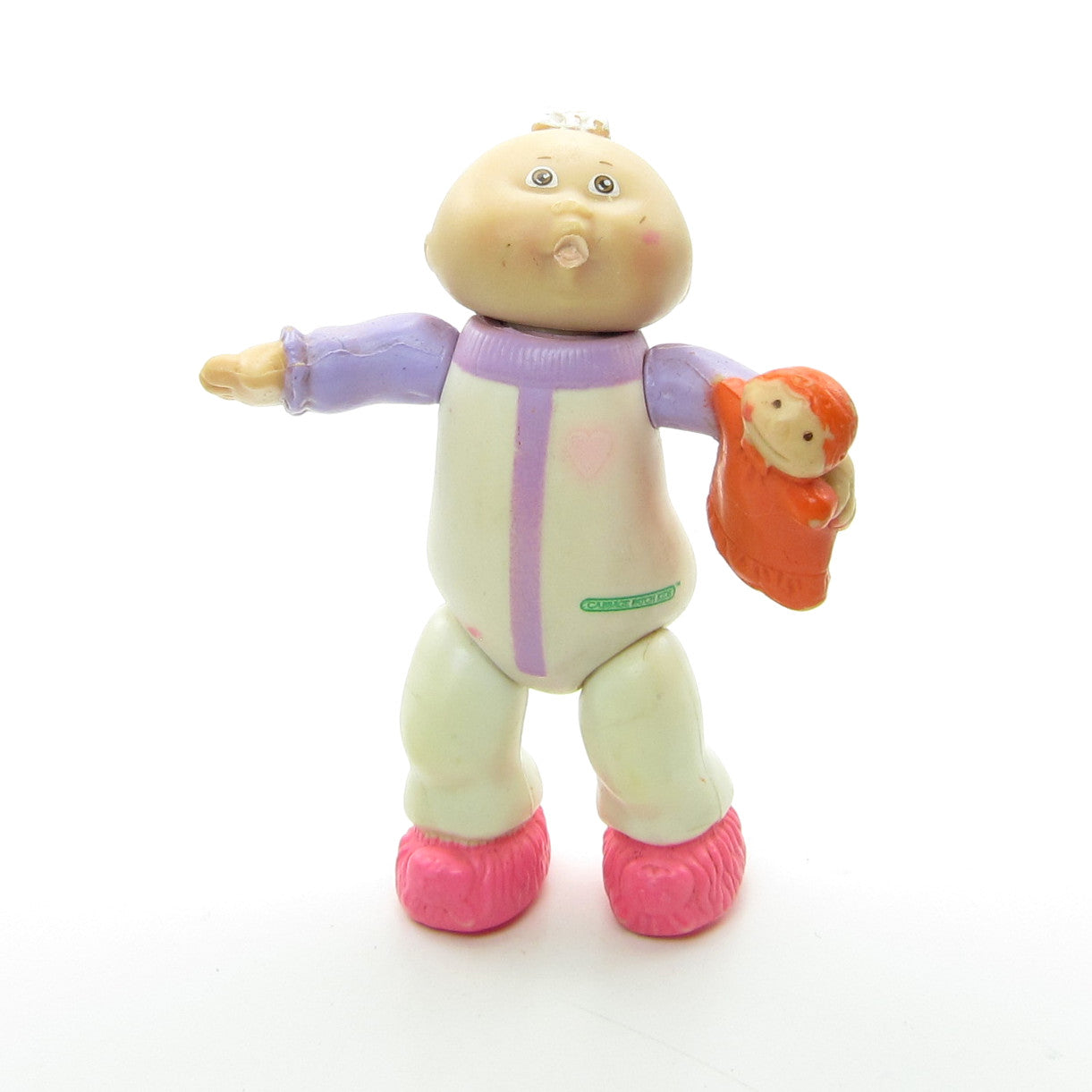 Cabbage Patch Kids Preemie poseable figure with doll