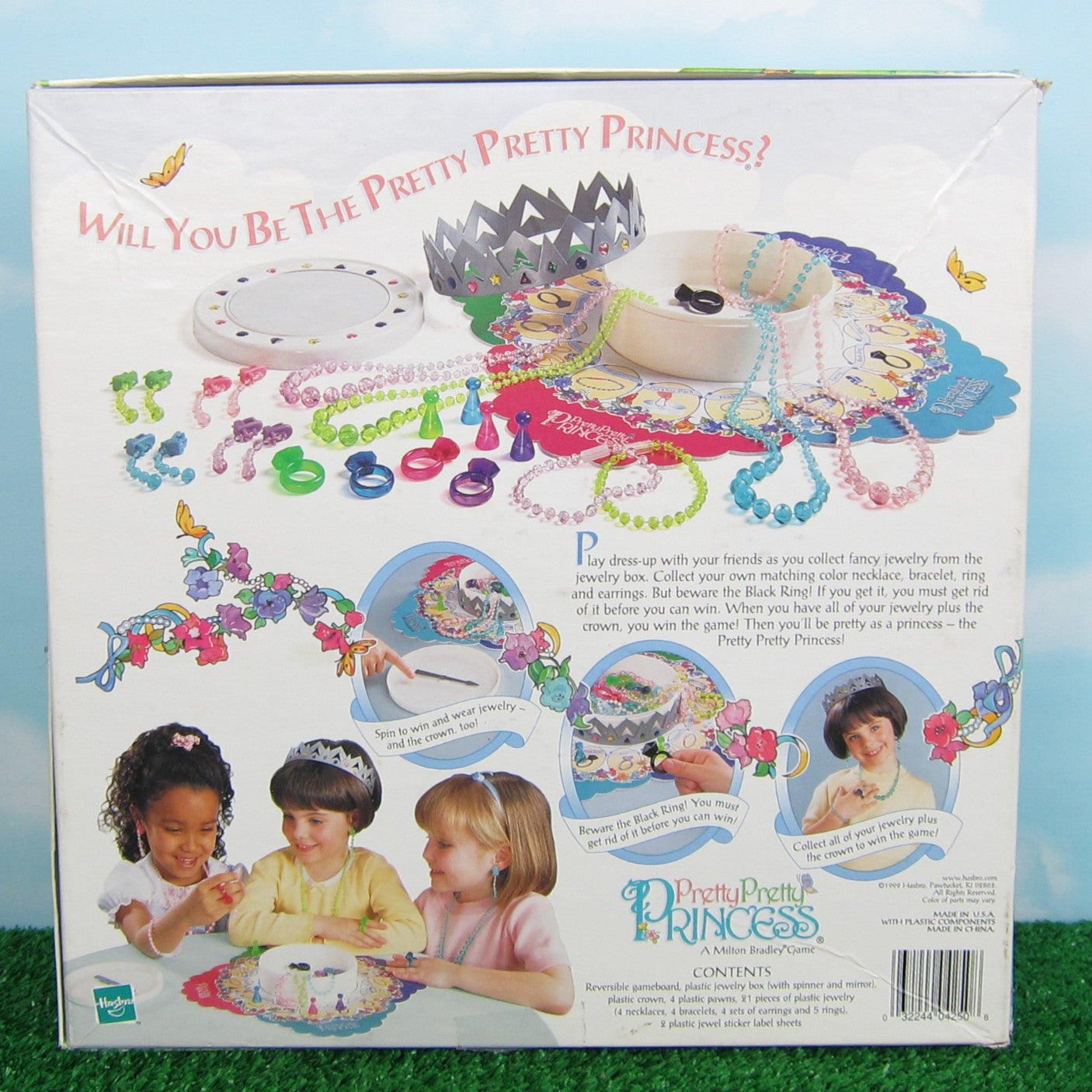 Pretty Pretty Princess Vintage Children's Dress-Up Game - Complete