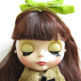 Blythe Red Delicious sleepy eyes with eyelashes