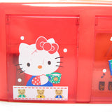 Vintage 1992 Hello Kitty pencil box case with sharpener, miniature piano