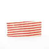 Berry Happy Home red striped kitchen towel
