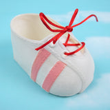 Red replacement shoe laces for Cabbage Patch Kids doll shoes