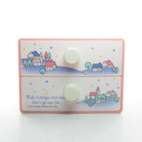 Drawers with houses on Little Twin Stars 2-drawer trinket box