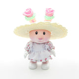 Rose Bonnet bunny Tea Bunnies toy with calico dress