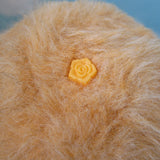 Tumbles the Hedgehog orange plastic rose fastener