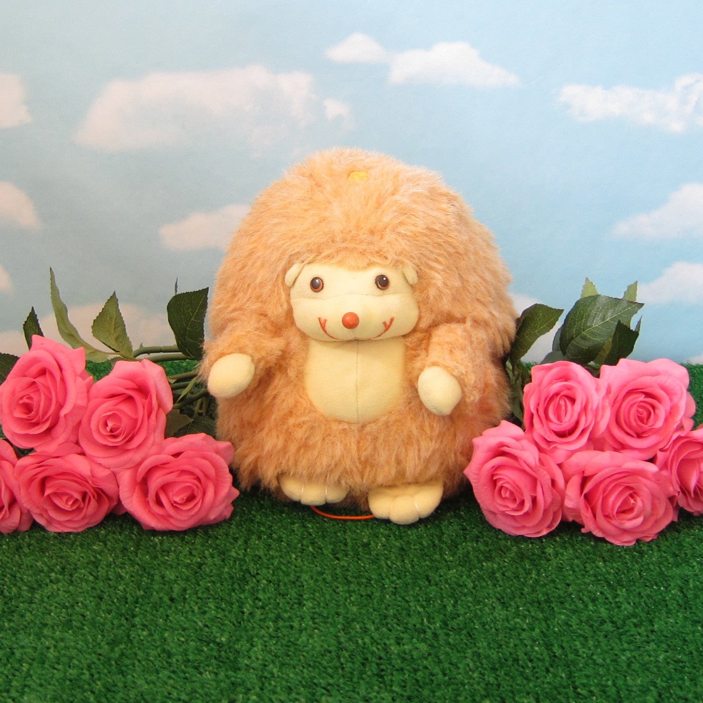 Tumbles the Hedgehog Plush Rose Petal Place Stuffed Animal Toy | Brown Eyed Rose Tumbles the Hedgehog Plush Rose Petal Place Stuffed Animal Toy | Brown Eyed Rose