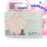 Little Twin Stars name cards pouch on chain