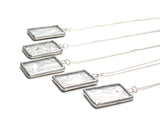 Bridal Jewelry Pendants on Sterling Silver Chains