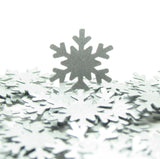 Silver Paper Snowflake Die Cuts