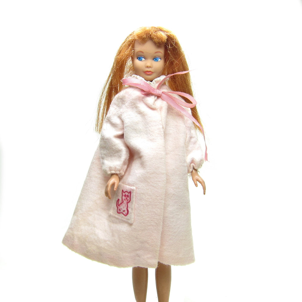 Skipper Dreamtime Robe Pink Flannel Barbie Nightgown #1909