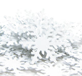 Snowflake confetti white cardstock paper punches