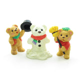 Hallmark Snowbear Season Merry Miniatures snowman bear