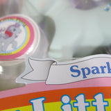 Bent packaging on front of Sparkler My Little Pony box