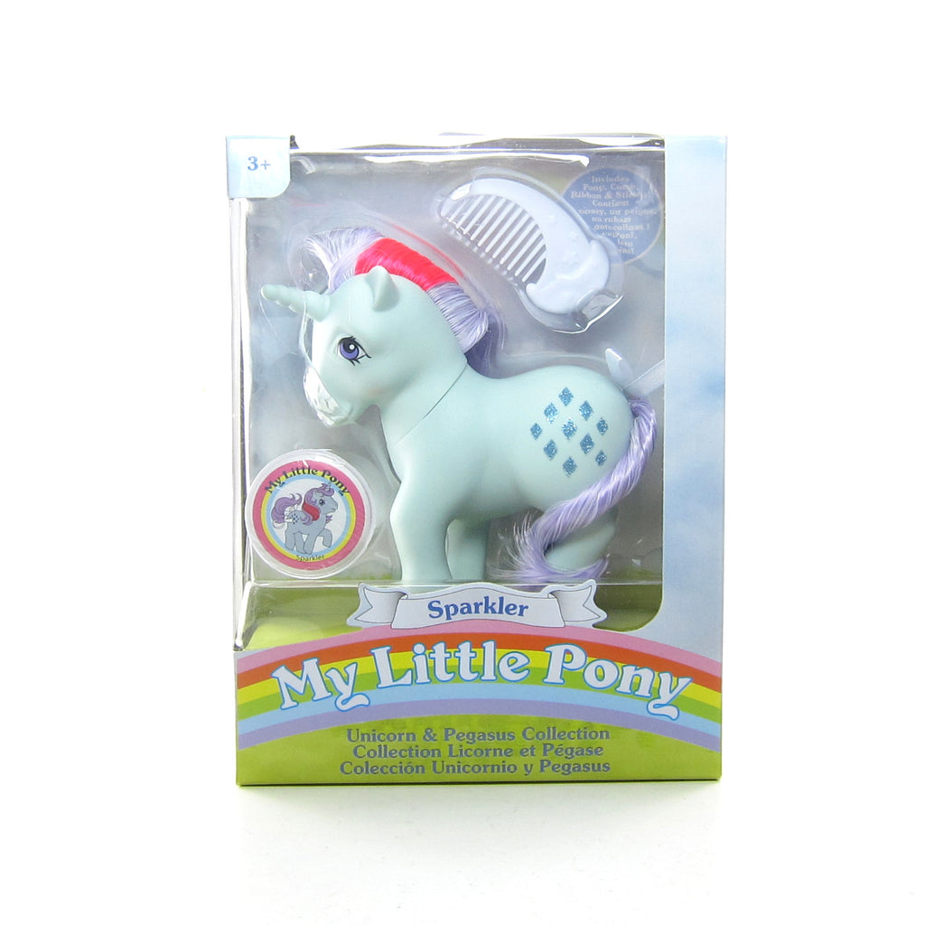 Sparkler My Little Pony Unicorn 2020 Classic Reissue Toy