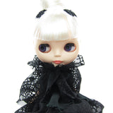 Spider web cape Halloween costume for dolls