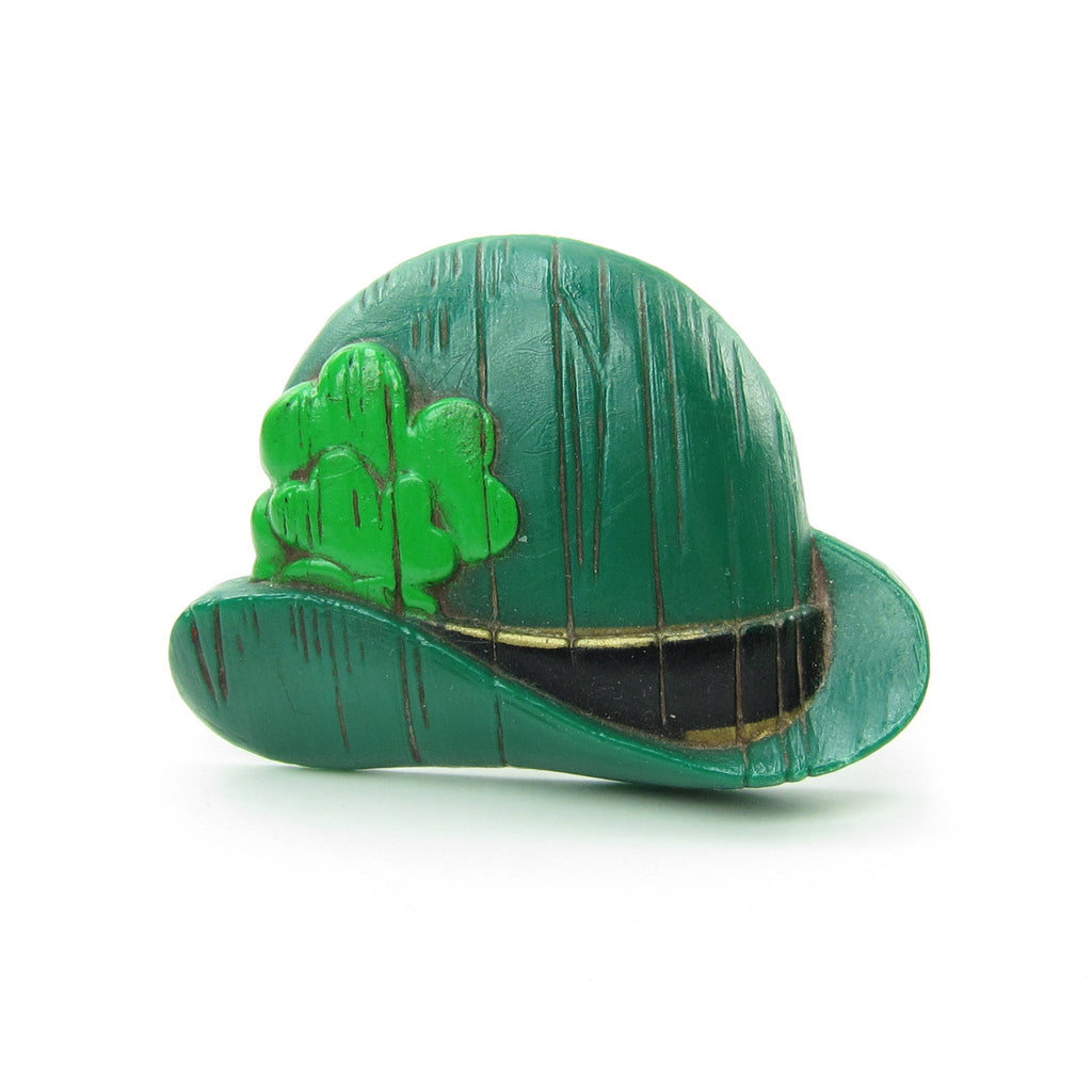 Shamrock Hat Pin Vintage Hallmark St. Patrick's Day Lapel